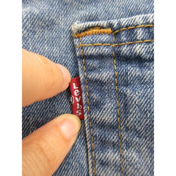 Levis 550 Jeans 46X29 Relaxed Tapered Red Tab Denim Stretch Pants NEW - Picture 8 of 14